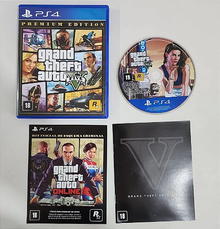 Gta 5 - PS4 - ( USADO )