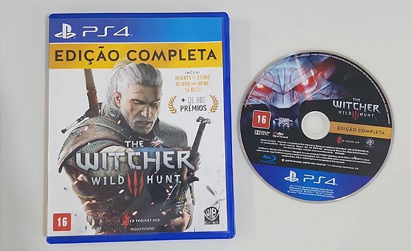 The Witcher 3 Wild Hunt: Edição Completa - PS4 ( USADO )