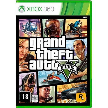 Gta 5 Grand Theft Auto V - Xbox 360 ( NOVO )