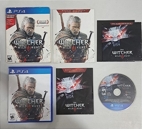 THE WITCHER 3 WILD HUNT - PS4 ( Usado )