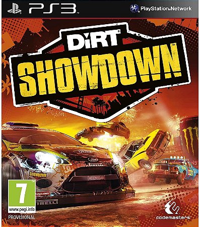 Dirt Showdown - Ps3 ( USADO )