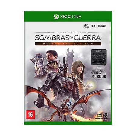 Terra Média Sombras da Guerra - Definitive Edition - Xbox One ( USADO )