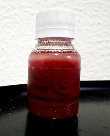 Z - metal flake cor vermelha - conteudo 60 ml - diluido pronto para uso