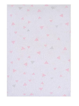 Lençol Papi Mami Bichuus berço americano - Rosa - Papi