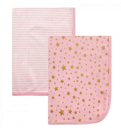 Kit com 2 mantas Hudson