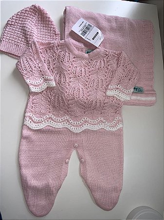 Saída maternidade - Rosa - Club Colors