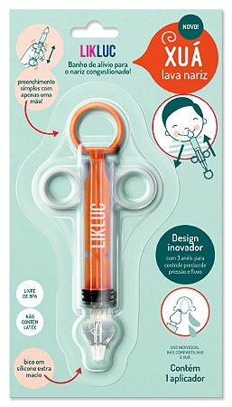 Xuá – Seringa inteligente para lavagem nasal - Likluc