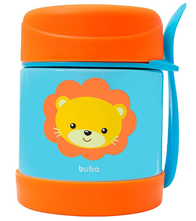 Pote térmico Animal Fun Leão - Buba