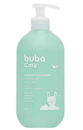 Sabonete líquido para bebê - 400 ml - Buba