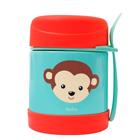 Pote térmico Animal Fun Macaco - Buba