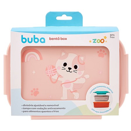 Bento Box Buba Zoo Gato