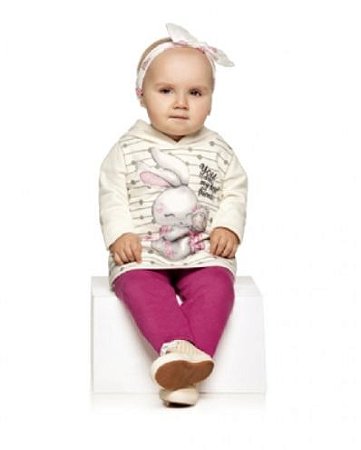 Conjunto de Moletom com Capuz You- Kely Kety - Tam. 3