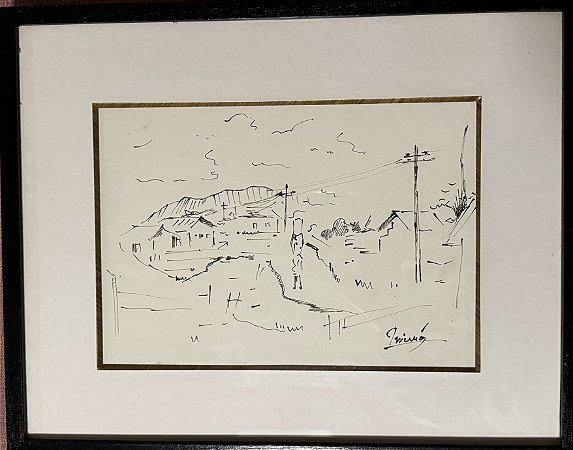 Nanquim sobre papel. INIMA DE PAULA.