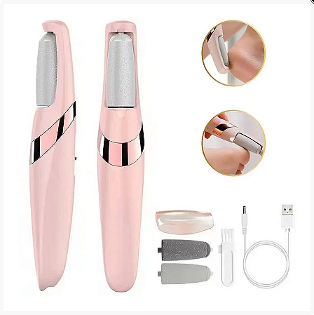 Lixa Esfoliadora Profissional Pra Pés Prática E Recarregável