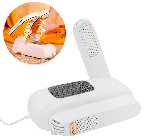 Secador De Sapatos/Tênis Elimina Umidade Mal Cheiro Odor Esterilizador