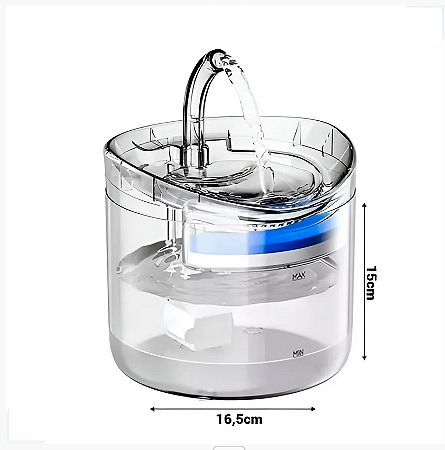Bebedouro Fonte de Água para Pets Hidratação