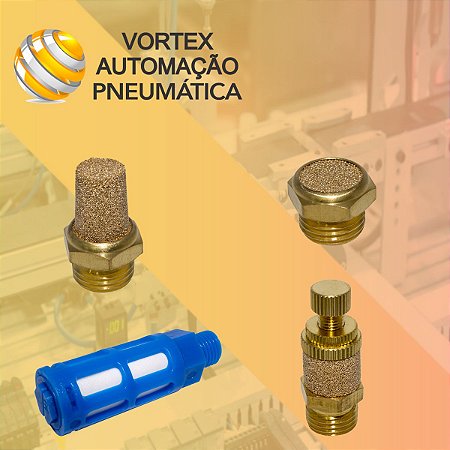 Linha completa de Silenciadores Pneumáticos !!!