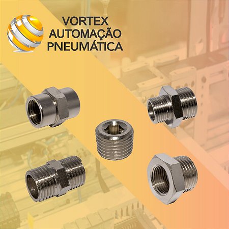 Linha completa de Conexões e adaptadores metálicos !!!