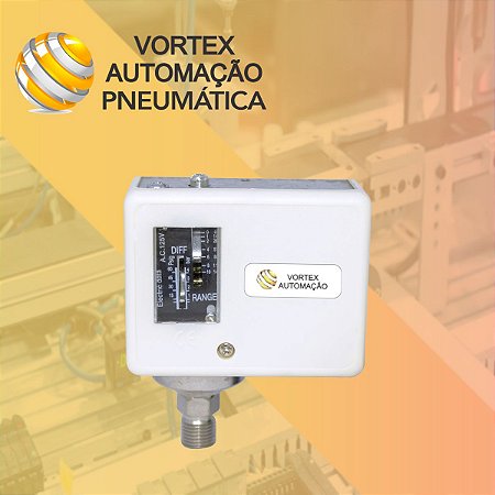 Pressostato / Vacuostato Mecânico Para Ar Comprimido