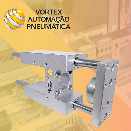 Guia feng, guia linear para cilindros ISO 6431 e 6432