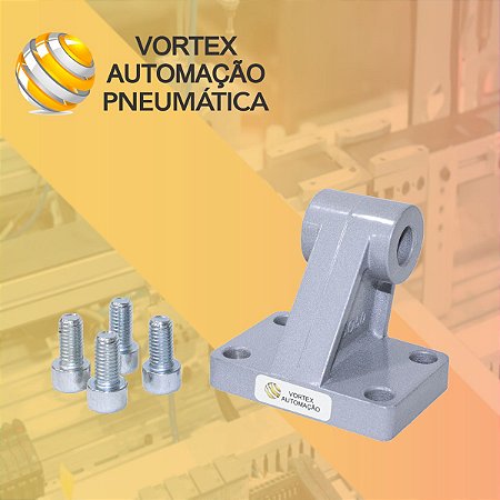 Suporte traseiro oscilanete para cilindros de Ø32 a Ø125mm