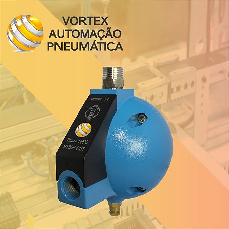 Dreno Automático Rosca 1/2 Para Linha De Ar Comprimido 20 BAR