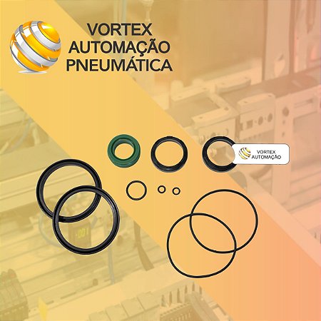 Kit de Reparo para Cilindros Pneumático de Ø32 a Ø125mm