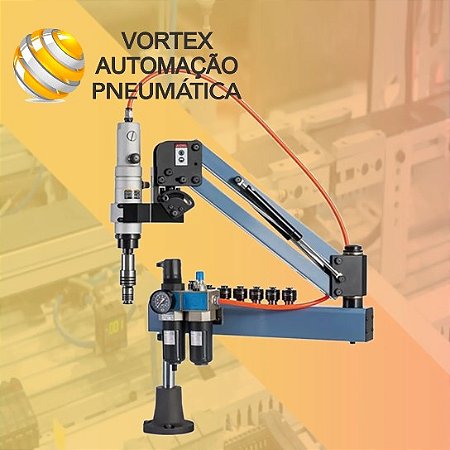 Rosqueadeira Articulada M3 ao M16 - Reforçada - Pneumática