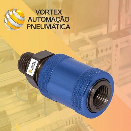 Valvula Deslizante Macho / Femea Para Filtro Regulador / Lubrefil Rosca 3/8