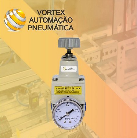 Regulador de Pressão e Precisão para linha de Ar comprimido 1/2 - 0 a 0.2 Mpa