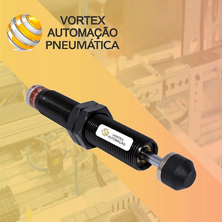 Amortecedor De Impacto Hidraulico sem Regulagem de amortecimento M8 X 06mm