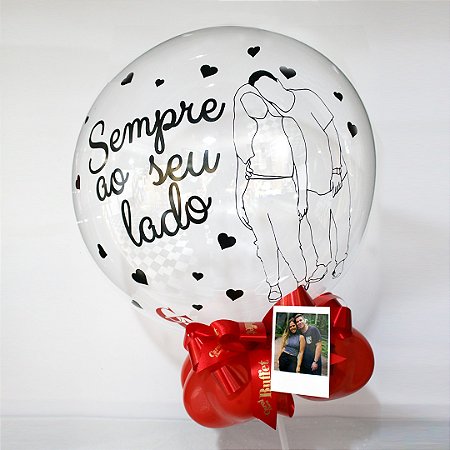 Bubble Silhueta Casal