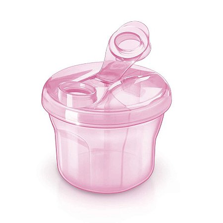 Phillips Avent Porta Leite em Pó Rosa