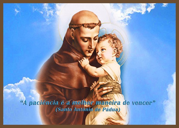 Quadro Decorativo Religioso Santo Antônio de Pádua