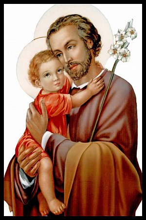 Quadro Decorativo Religioso São José