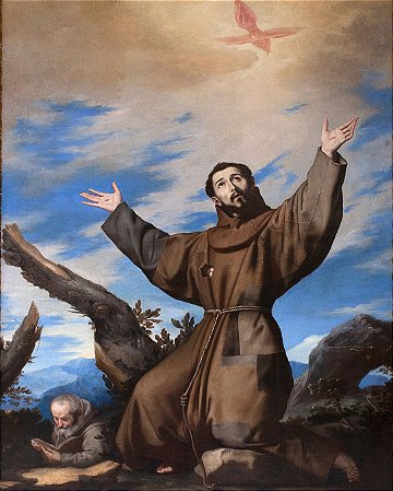 Quadros São Francisco de Assis 40x50cm Moldura e Vidro