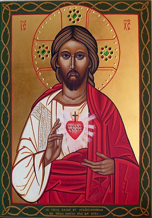 Quadro Jesus Cristo Ícone Bizantino