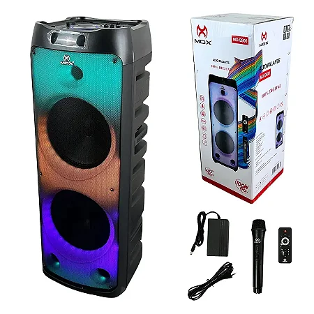 Som Potente e Qualidade Imbatível Caixa de Som Bluetooth MOX MO-S900