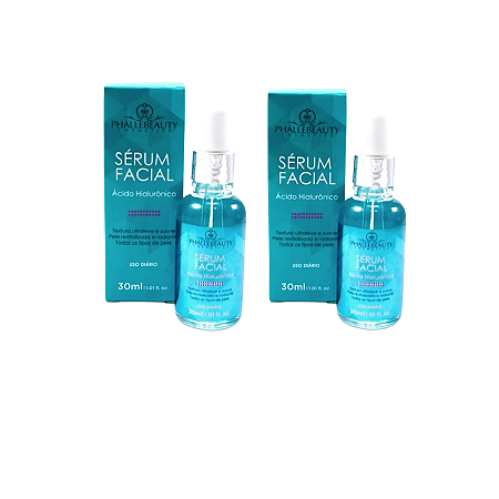 Kit Serum Facial Ácido Hialurônico Dia/noite Pele Normal Dia das Mães