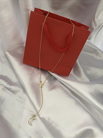 GRAVATINHA CÉU FOLHEADA DOURADA