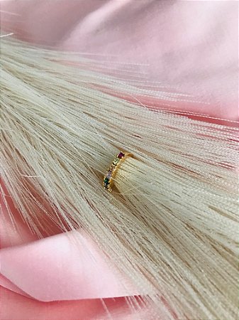 PIERCING ZIRCÔNIAS COLORIDAS