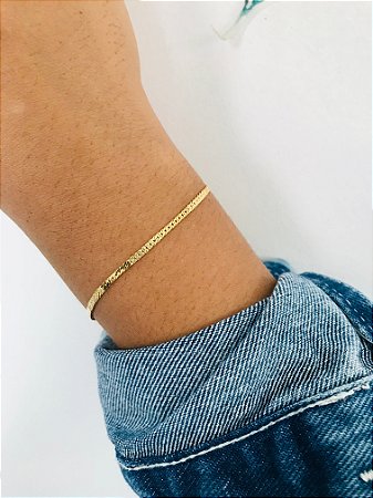 PULSEIRA FITA DOURADA