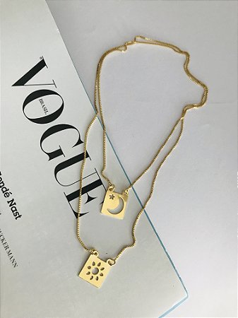 COLAR ESCAPULÁRIO CÉU DE VERÃO