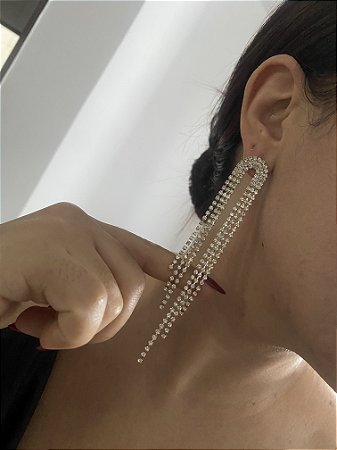 BRINCO LUX NIGHT- STRASS DOURADO