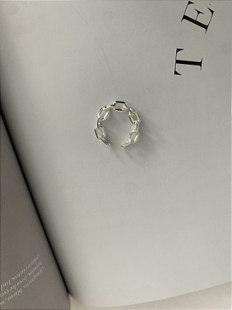 PIERCING PRESSÃO CORRENTE- PRATA 1000