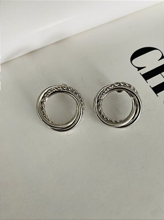 BRINCOS CLEO PRATEADO