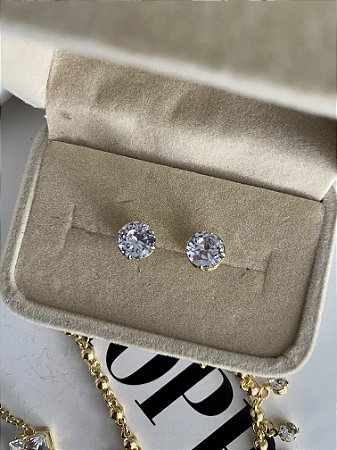 BRINCO ZIRCÔNIA DOURADO G