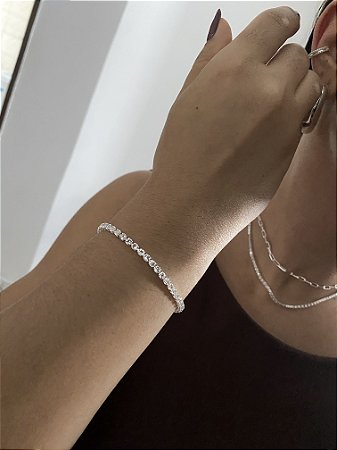 PULSEIRA RIVIERA PRATEADA