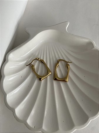 ARGOLAS AÇO INOX- DOURADA