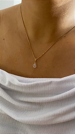 COLAR GOTA PONTO DE LUZ